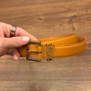 Stylish Tan Leather Belt
